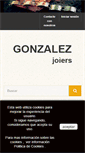 Mobile Screenshot of gonzalezjoiers.com